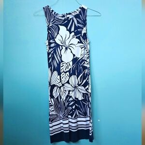 TOMMY BAHAMA | Women's Sleeveless Floral Print Knee-length Dress